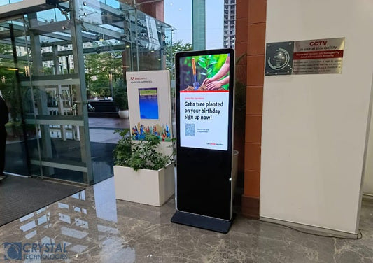 Prolegend 43" Digital Standee Kiosk – PL-DSK43