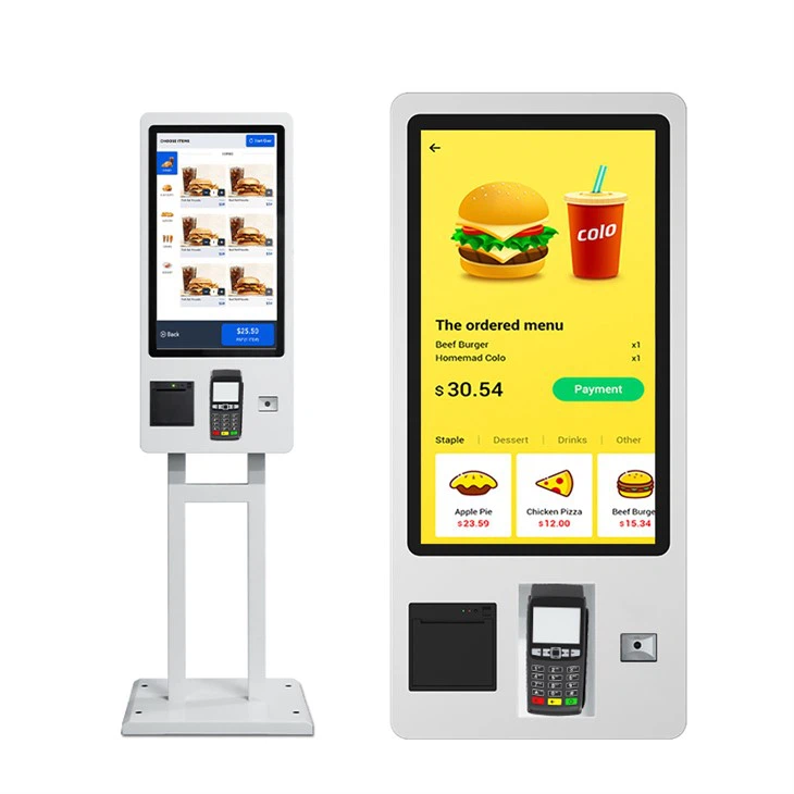 Self ordering kiosk 27 inch